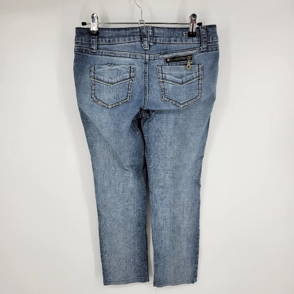 H2j Production Womens Lulu Ankle‎ Jeans Med Wash Size 5 / 6